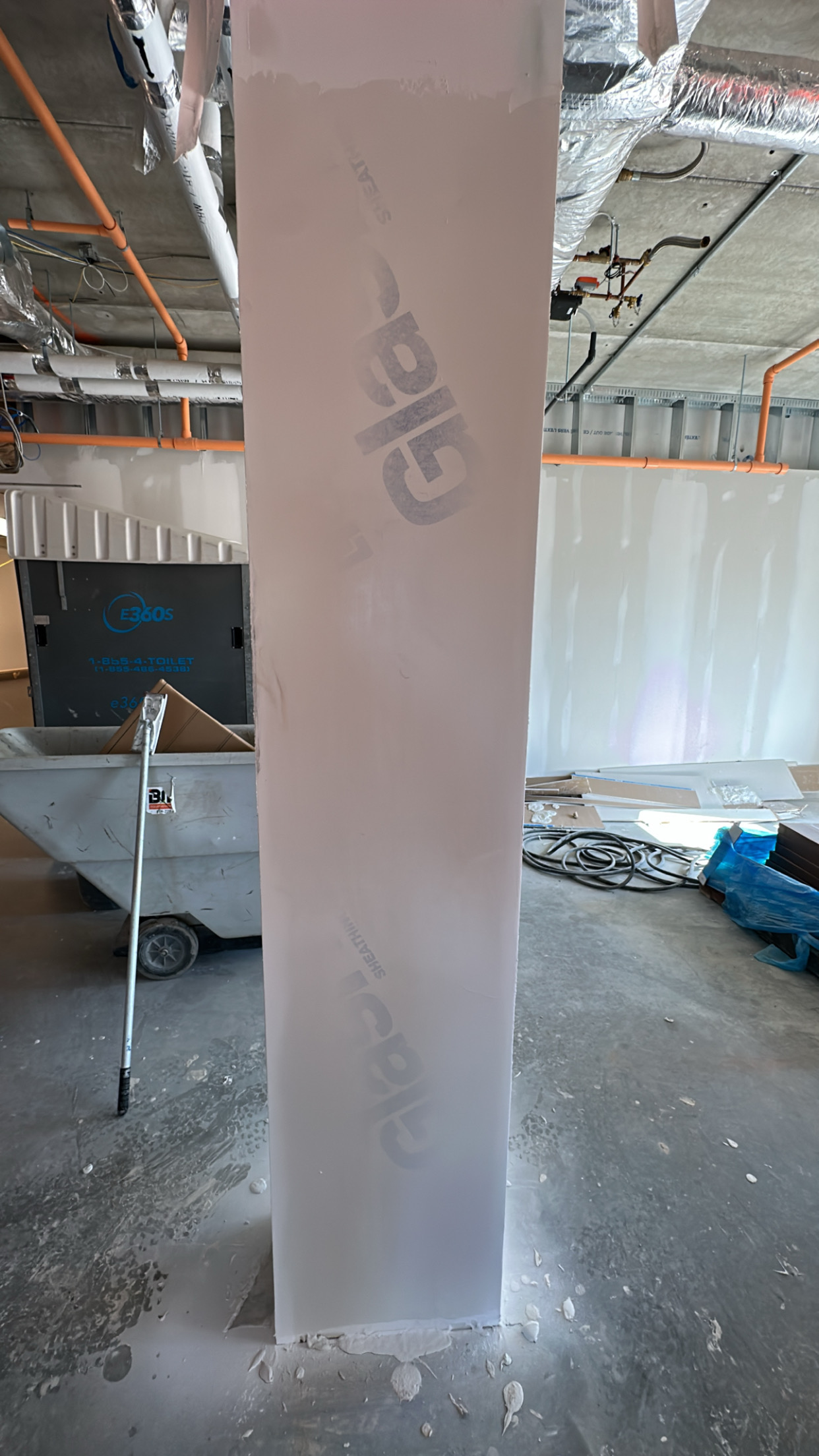 Taping finish